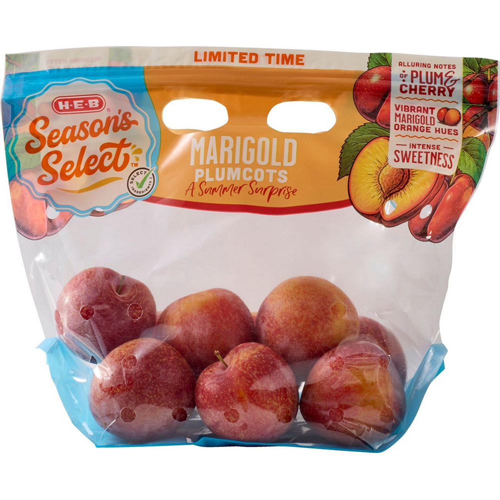 H-E-B Season's Select Marigold Plumcots, Avg. 2.0 lbs
