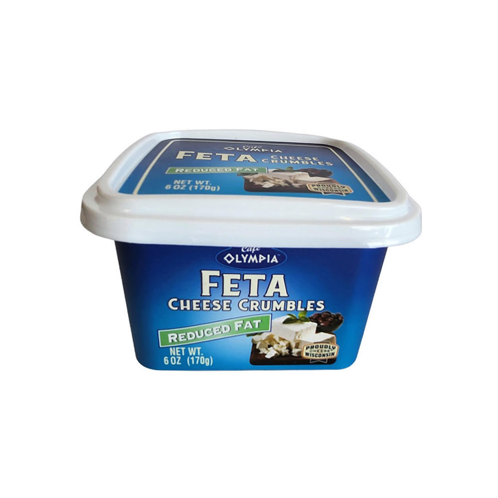 Cafe Olympia Reduced Fat Feta Cheese Crumbles, 6 oz