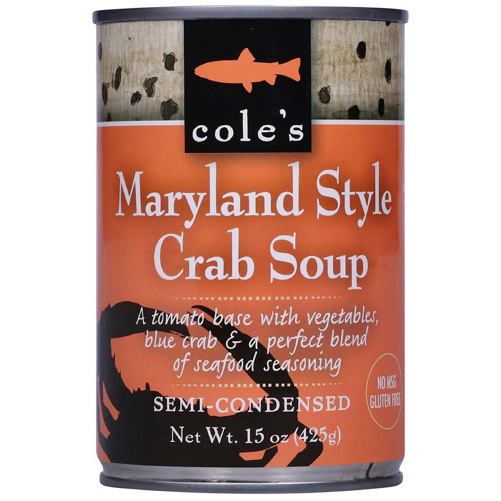 Cole's Maryland Style Crab Soup, 15 oz