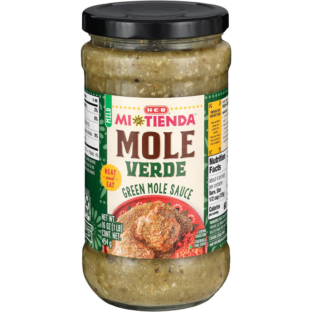 H-E-B Mi Tienda Mole Verde, 16 oz