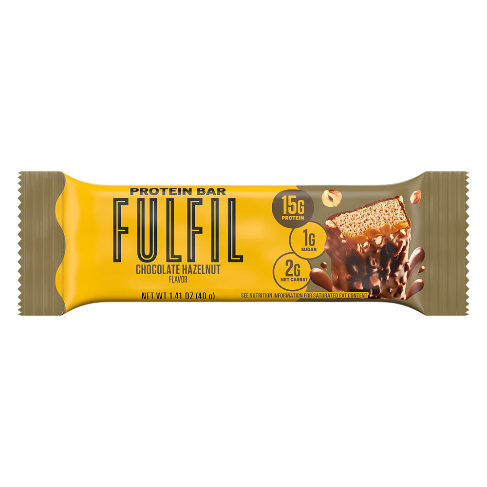 Fulfil Vitamin & 15g Protein Bar - Chocolate Hazelnut, 1.41 oz