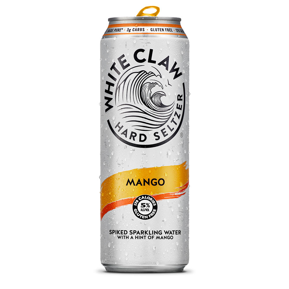 White Claw Mango Hard Seltzer, 19.2 oz