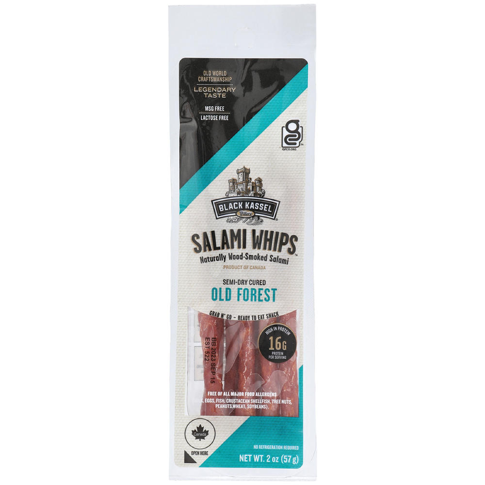 Black Kassel Salami Whips - Old Forest, 2 oz