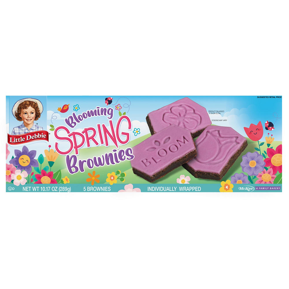 Little Debbie Blooming Spring Brownies, 5 ct