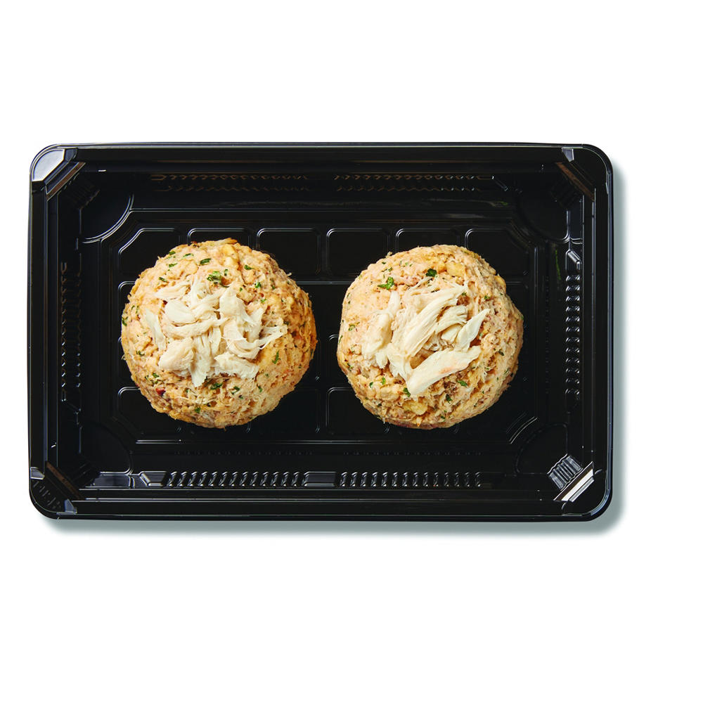 H-E-B Fish Market Maryland-Style Crab Cakes, 2 ct