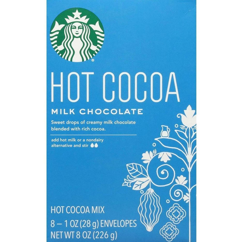 Starbucks Milk Chocolate Hot Cocoa Mix, 8 ct