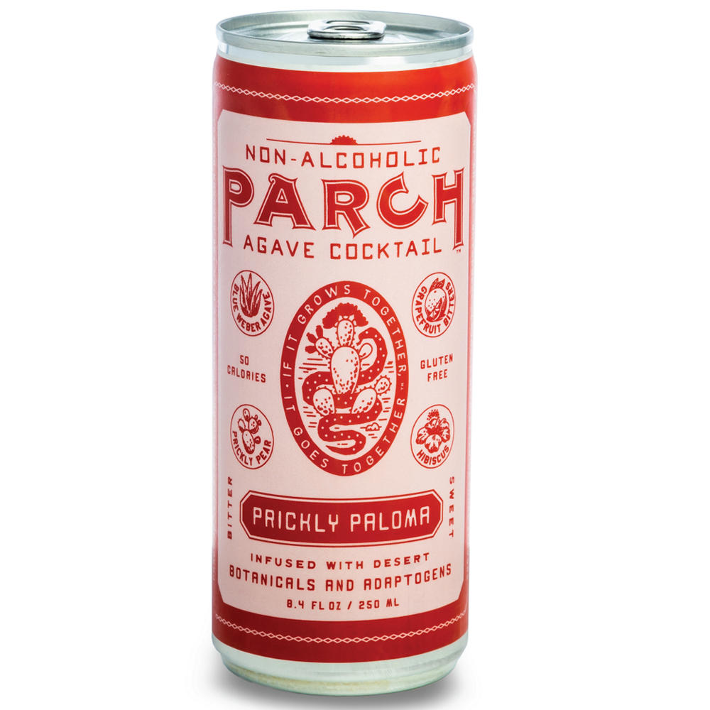Parch Prickly Paloma Non-Alcoholic Cocktail Can, 8.4 oz