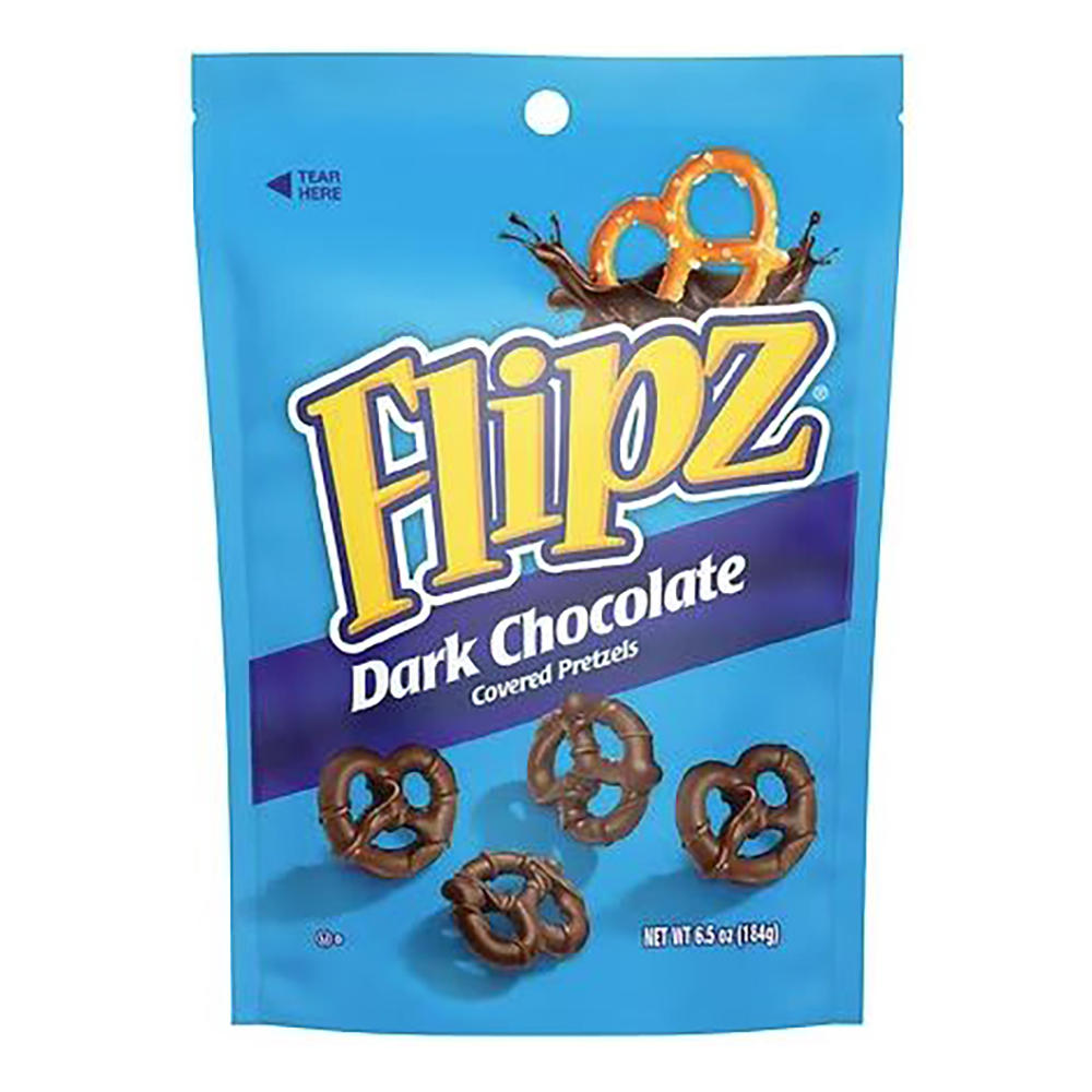 Flipz Dark Chocolate Covered Pretzels, 6.5 oz