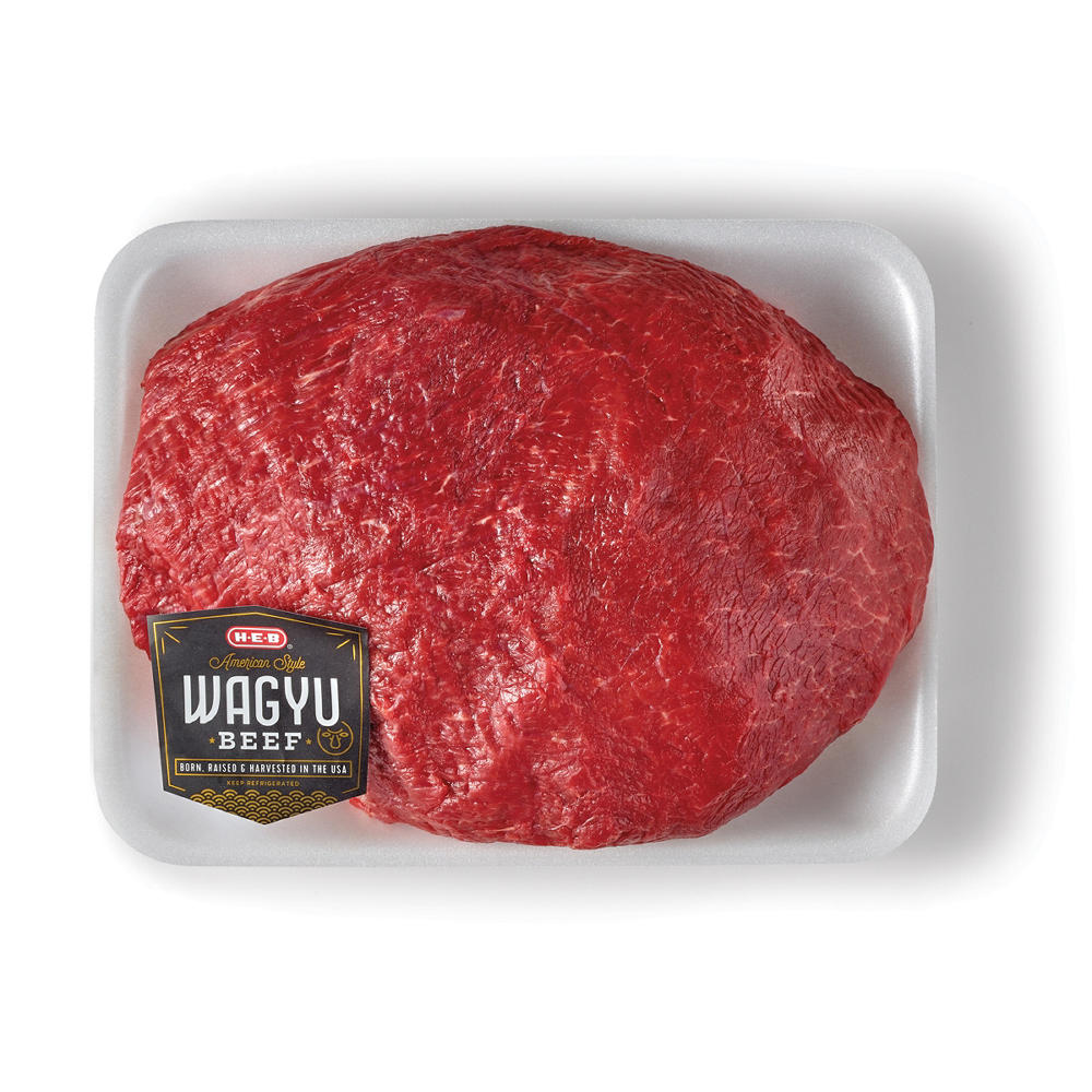 H-E-B American-Style Wagyu Beef Round Tip Roast, Avg. 2.25 lbs