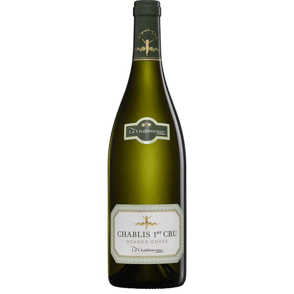 La Chablisienne Grand Cuvee Bourgogne Chardonnay French White Wine, 750 mL