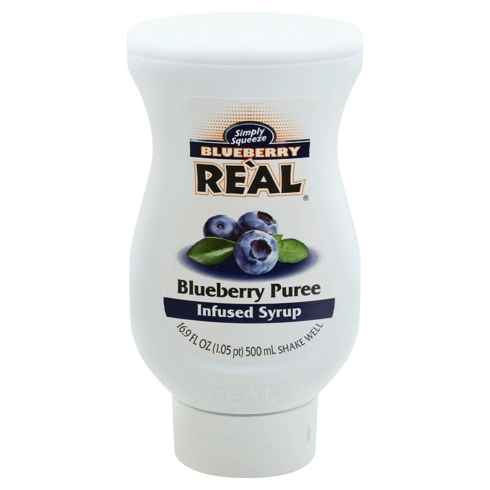 Reàl Blueberry Puree Infused Syrup, 16.9 oz