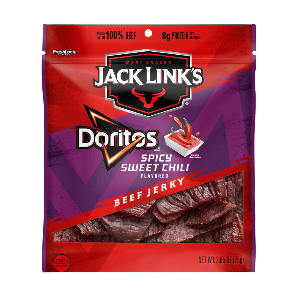 Jack Link's 8g Protein Doritos Spicy Sweet Chili Beef Jerky, 2.65 oz