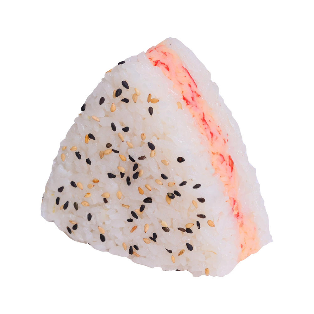 H-E-B Sushiya Spicy Imitation Crab Salad Onigiri, 5 oz