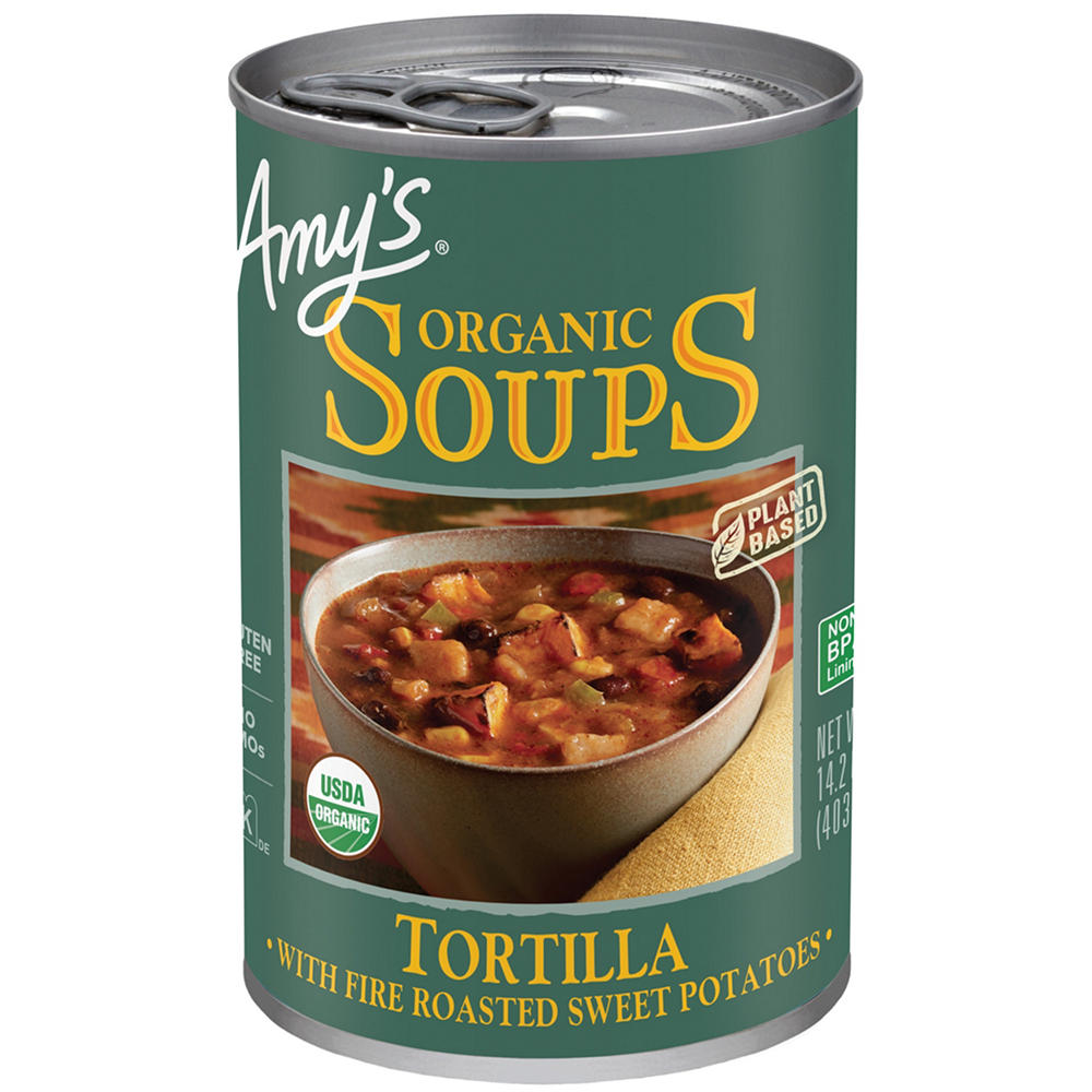 Amy's Organic Soups Tortilla with Fire Roasted Sweet Potato, 14.2 oz