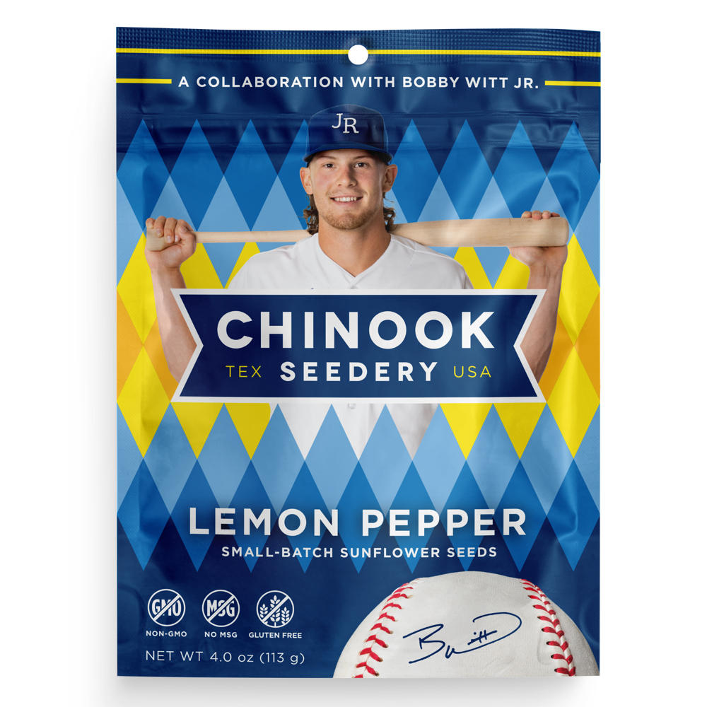 Chinook Seedery Lemon Pepper Sunflower Seeds, 4 oz
