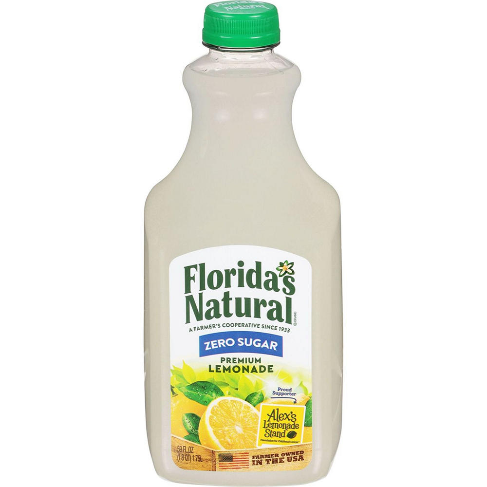 Florida's Natural Zero Sugar Lemonade, 59 oz