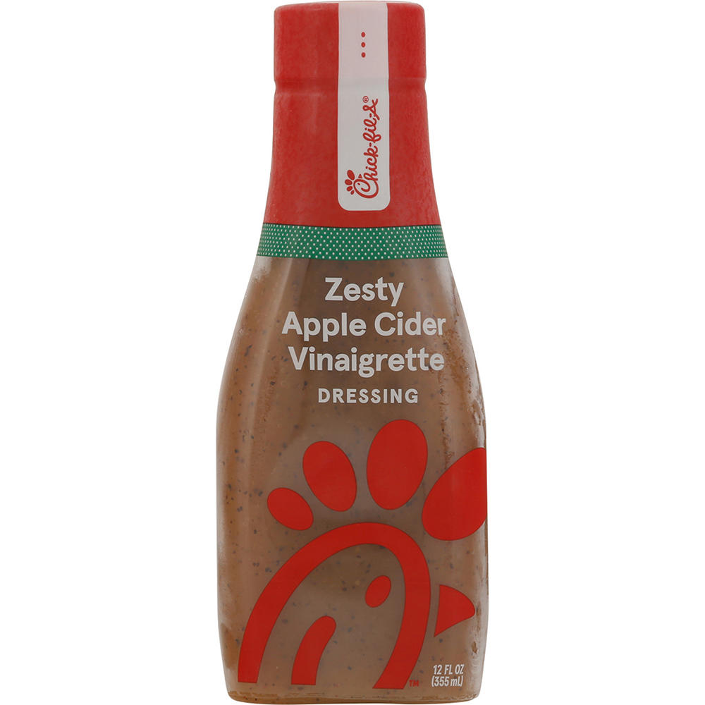 Chick-fil-A Zesty Apple Cider Vinaigrette Dressing (Sold Cold), 12 fl oz