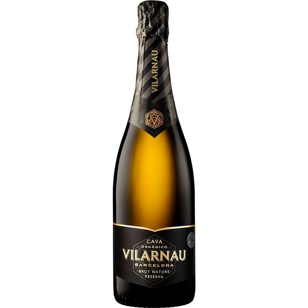 VILARNAU Organic Brut Nature 2017 Wine, 750 mL