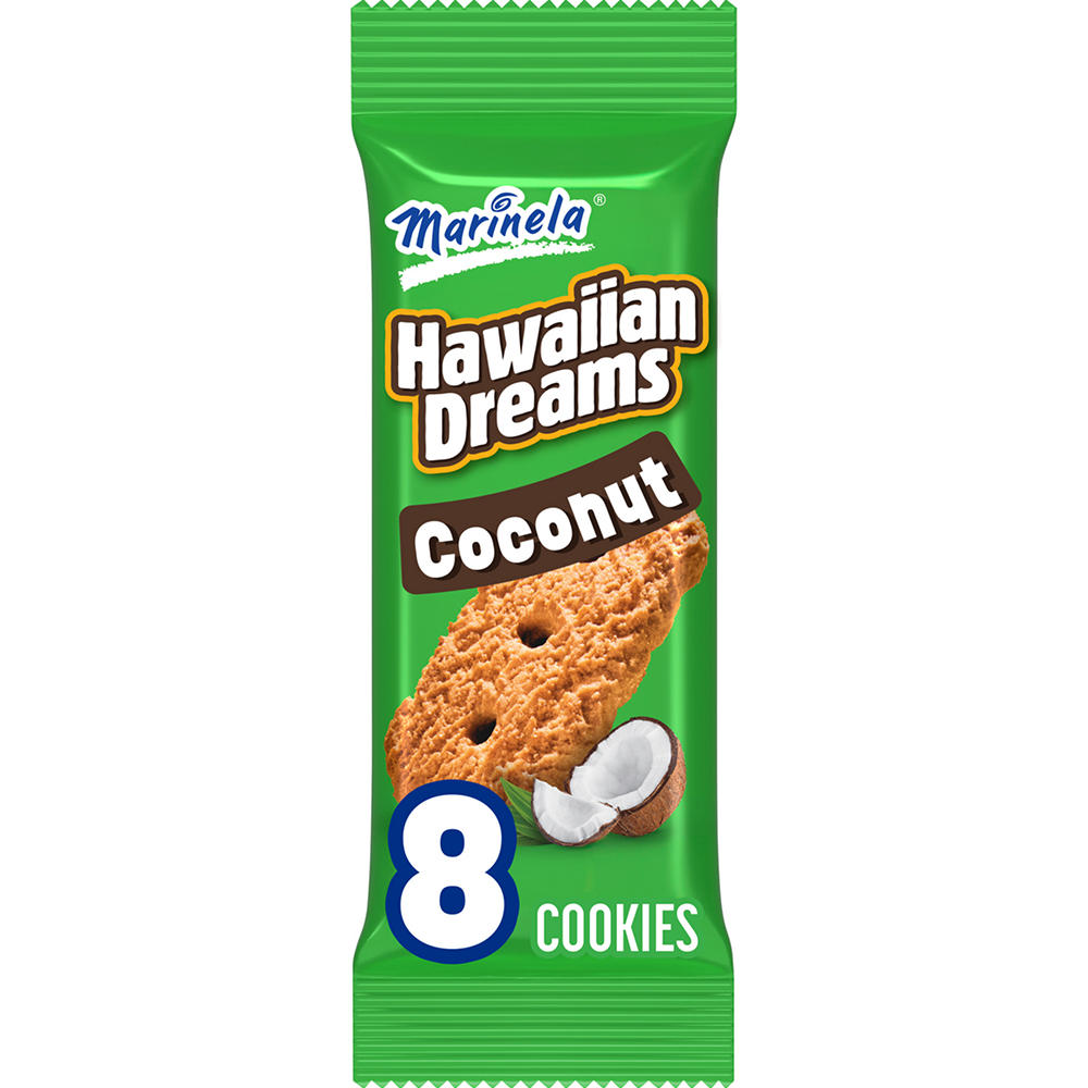 Marinela Hawaiian Dreams Coconut Cookies, 8 ct