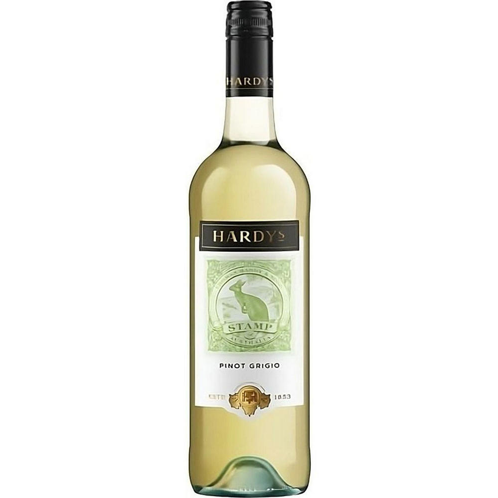 Hardy's Stamp Pinot Grigio Australian White Wine, 750 mL