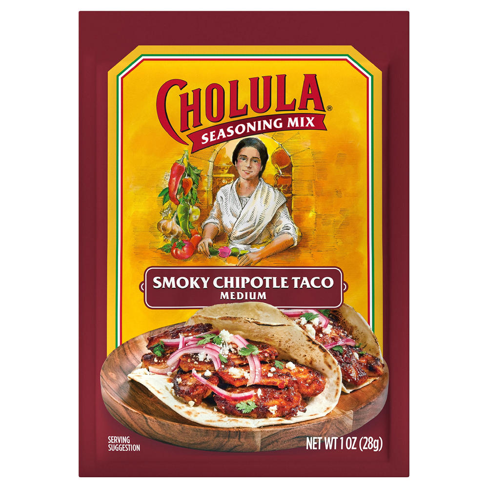 Cholula Smoky Chipotle Taco - Medium Recipe Mix, 1 oz