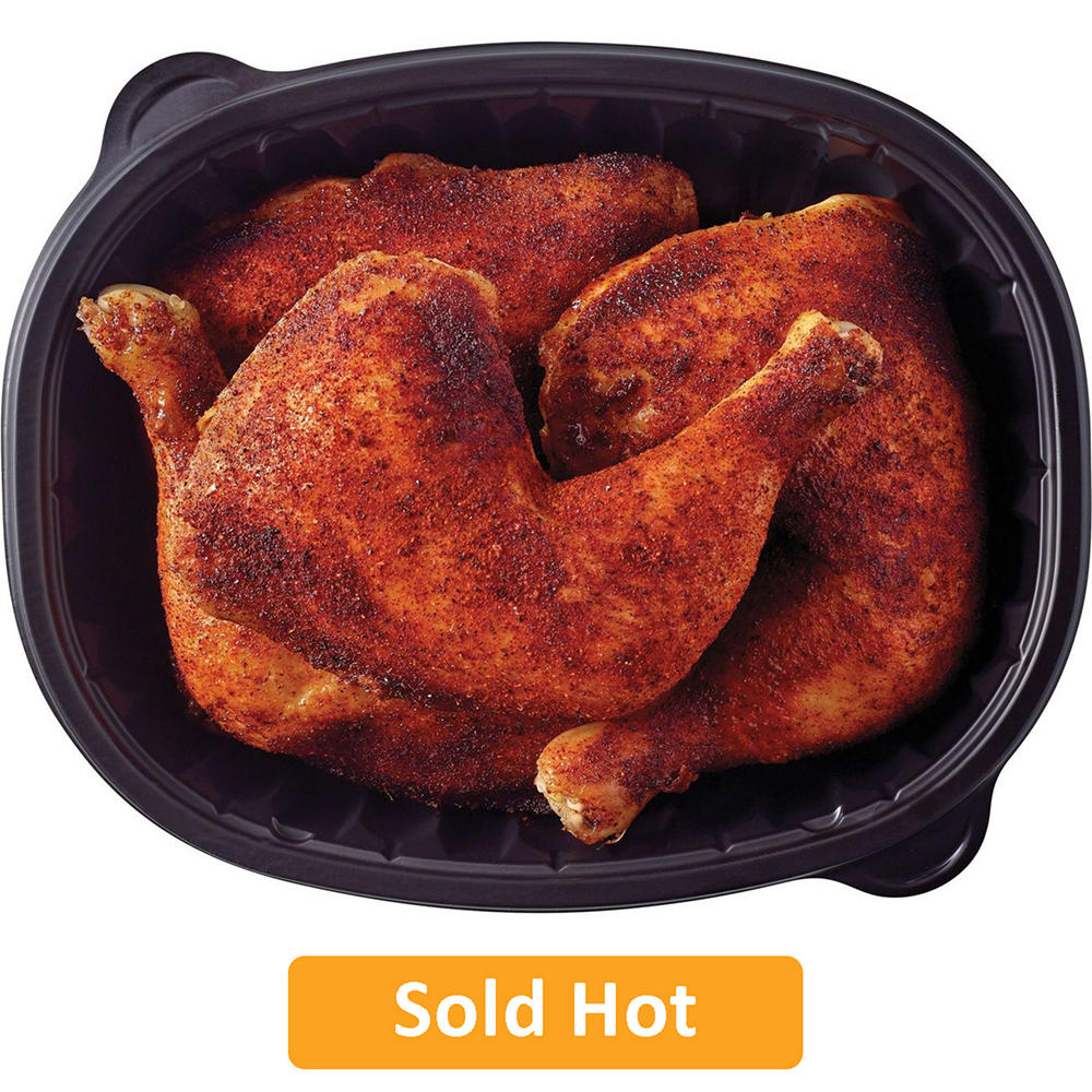 Meal Simple by H-E-B Chicken Leg Quarters – Mesquite BBQ (Sold Hot), Avg. 2.0 lbs