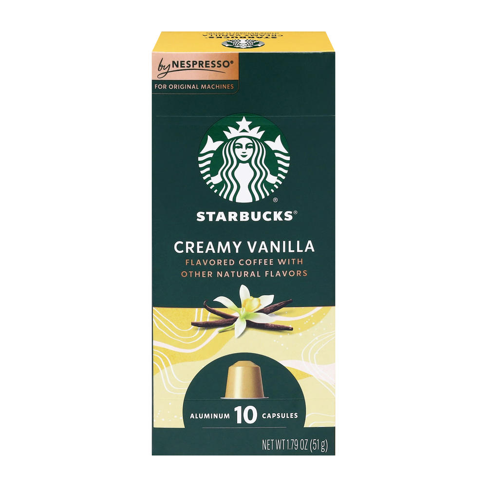 Starbucks Vanilla Nespresso Capsules, 10 ct