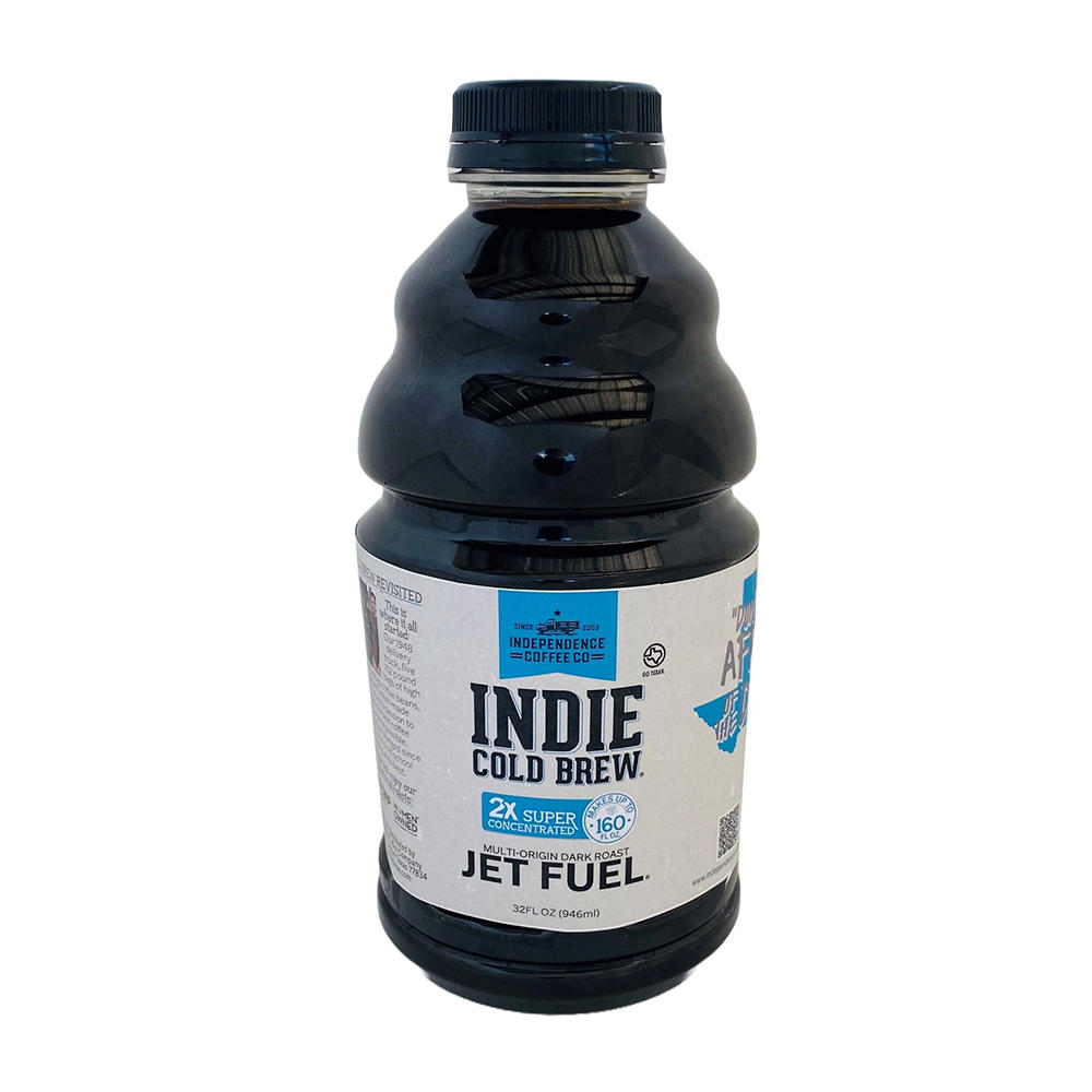 Independence Coffee Indie Cold Brew Concentrate Jet Fuel, 32 oz