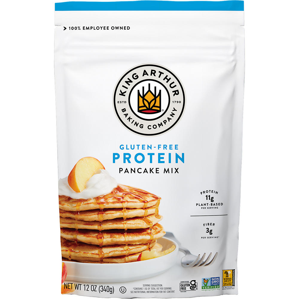 King Arthur Gluten Free 11g Protein Pancake Mix, 12 oz
