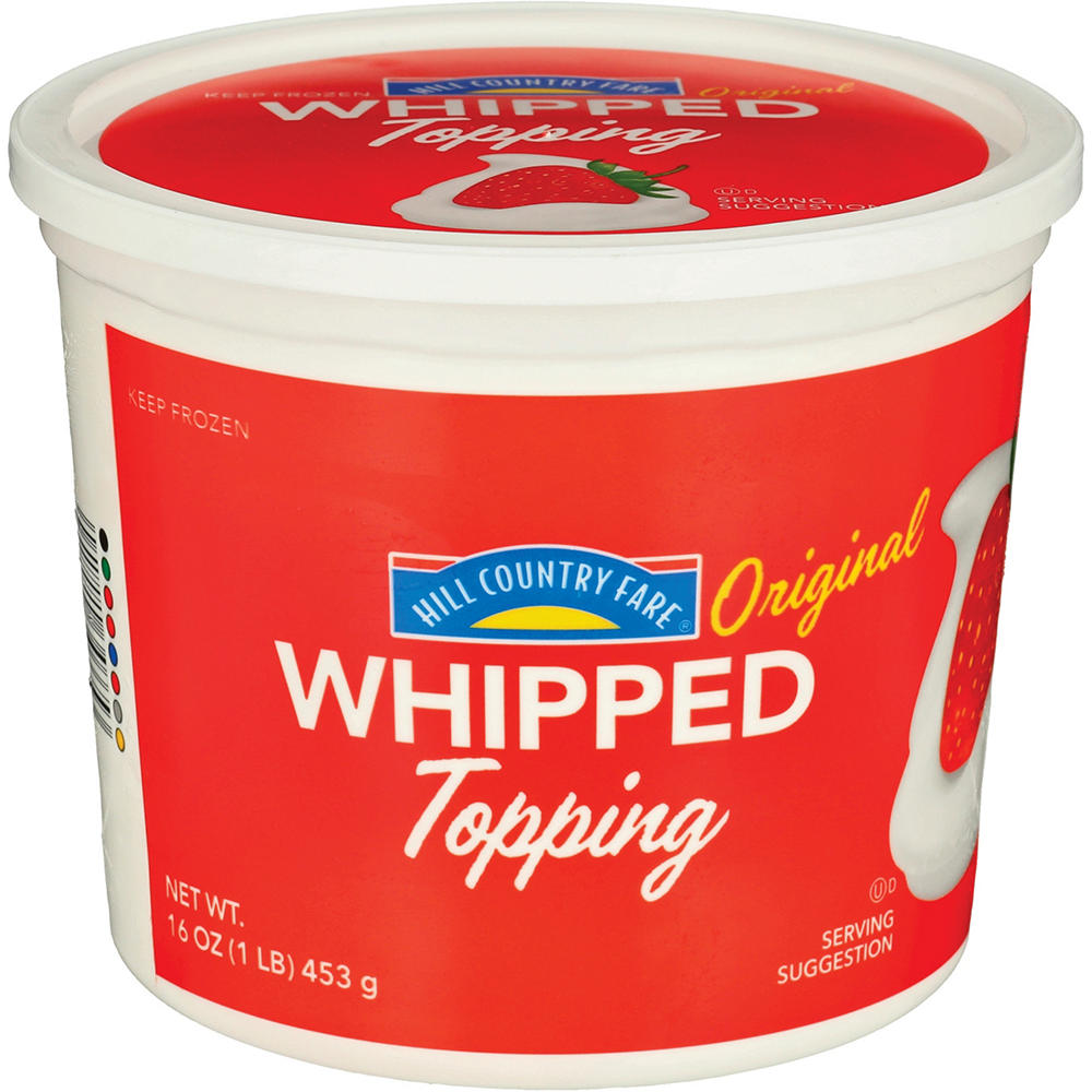 Hill Country Fare Original Whipped Topping, 16 oz