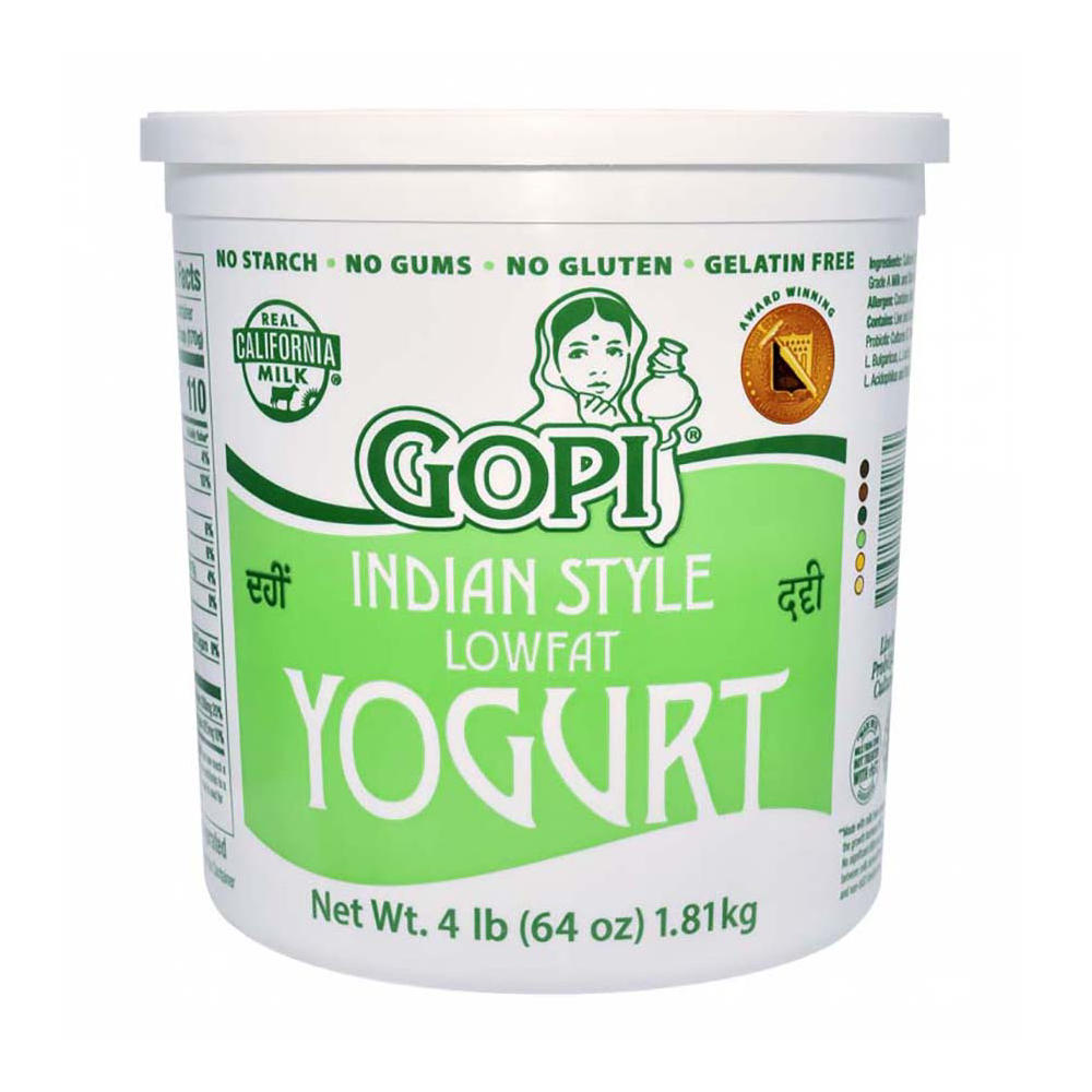 Gopi Indian Style Low Fat Yogurt, 4 lbs