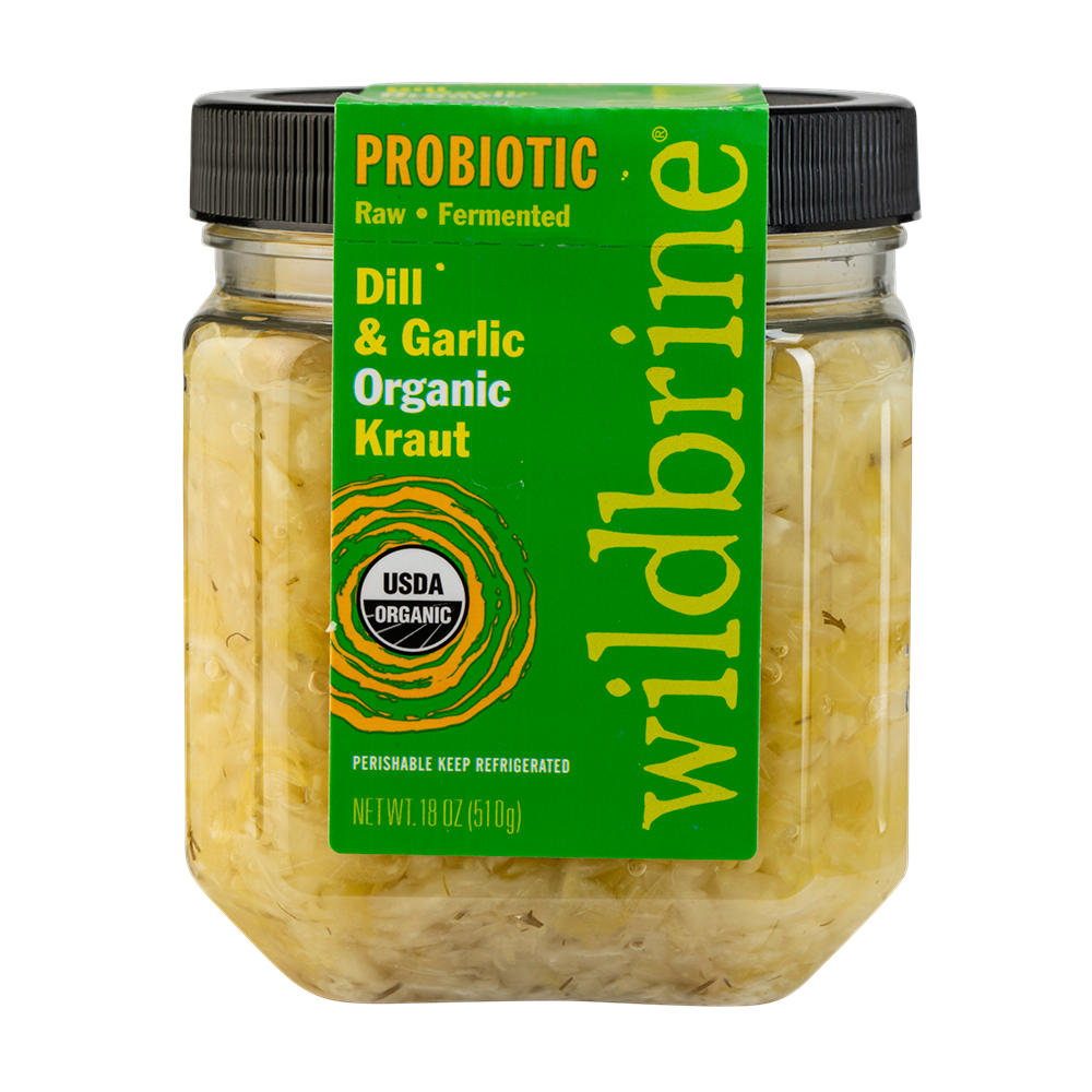 Wildbrine Dill & Garlic Organic Kraut, 18 oz