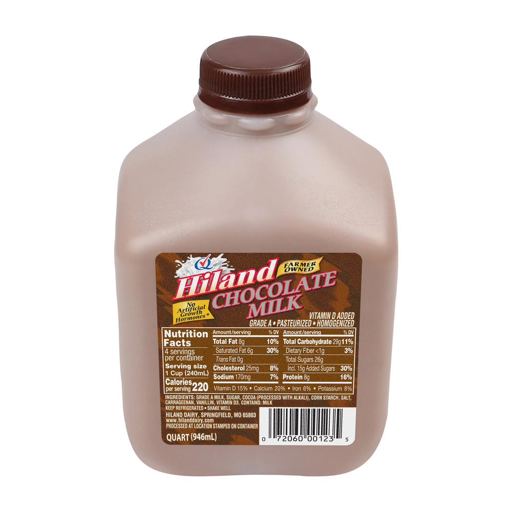 Hiland Dutch Chocolate Milk, 1 qt