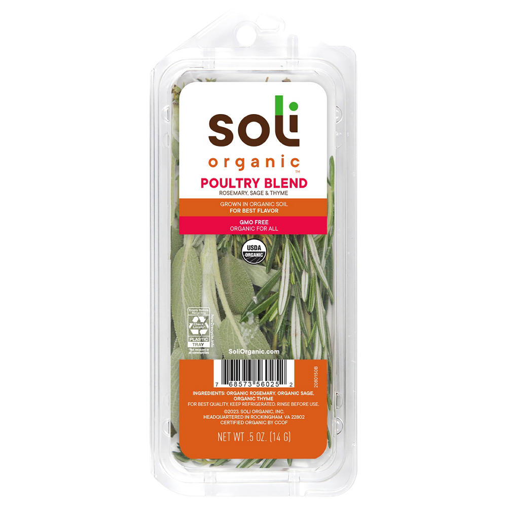 Soli Organic Fresh Poultry Blend, 0.5 oz