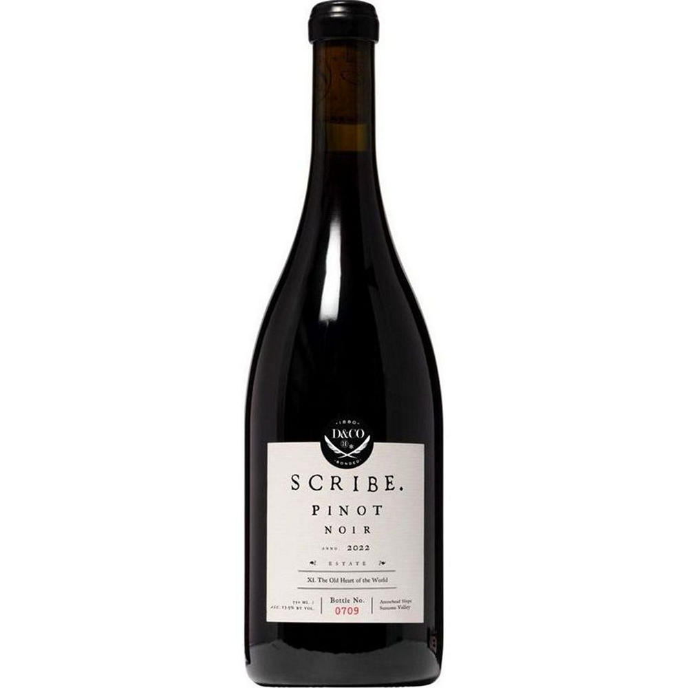 Scribe Winery Pinot Noir California Red Wine, 750 mL