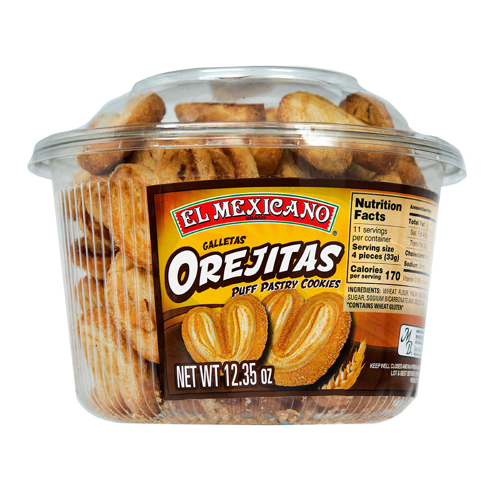 El Mexicano Orejitas Cookies, 12.35 oz