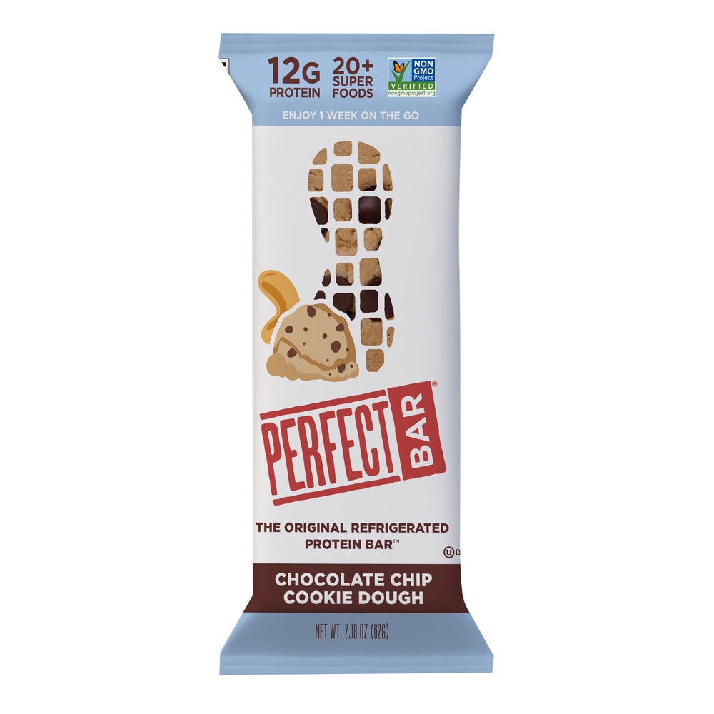 Perfect Bar 12g Protein Bar - Chocolate Chip Cookie Dough, 2.18 oz