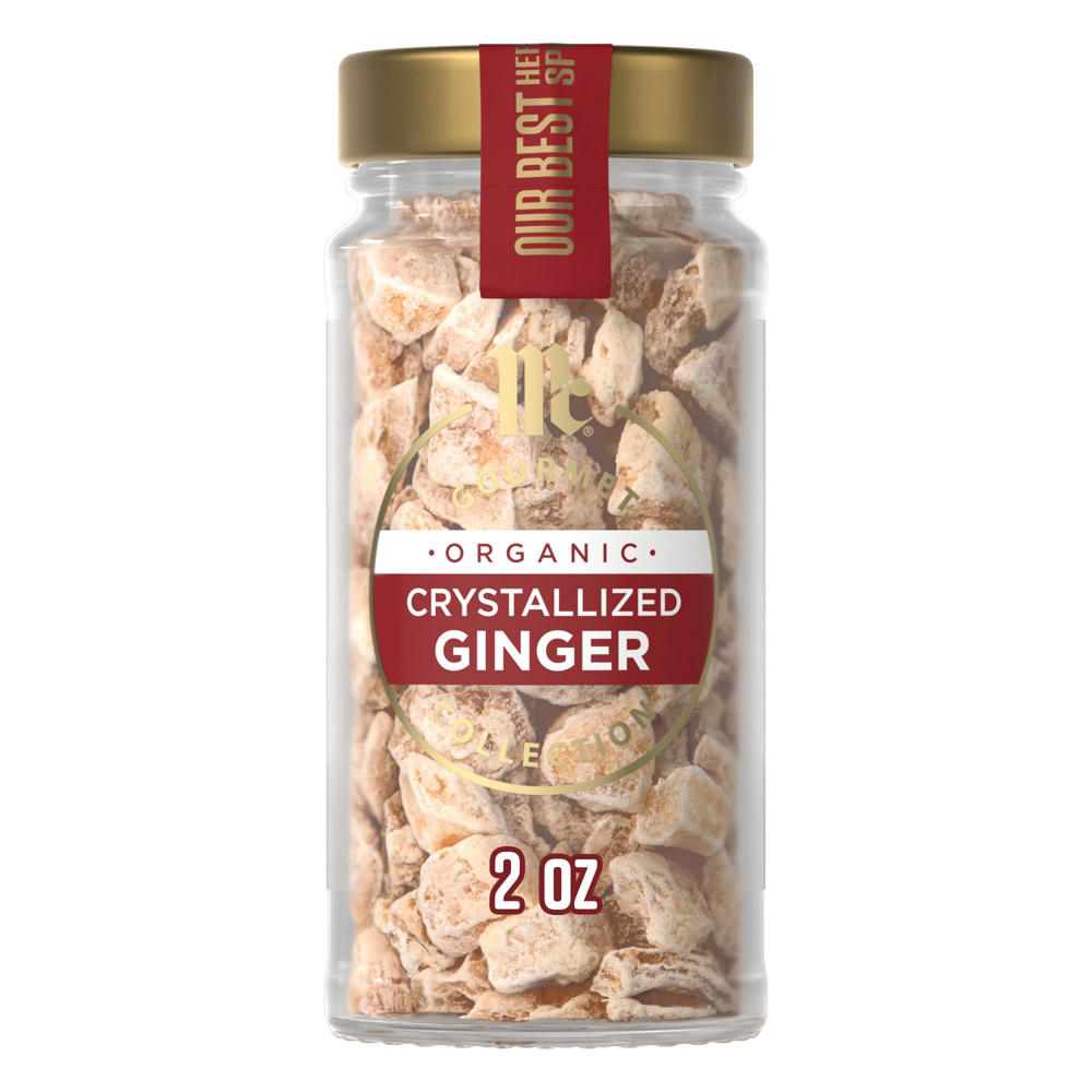 McCormick Gourmet Organic Crystallized Ginger, 2 oz