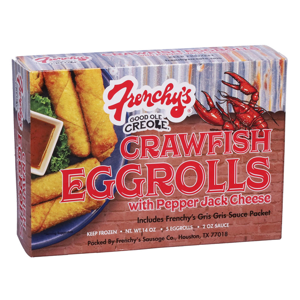 Frenchy's Crawfish & Pepper Jack Cheese Eggrolls, 5 ct