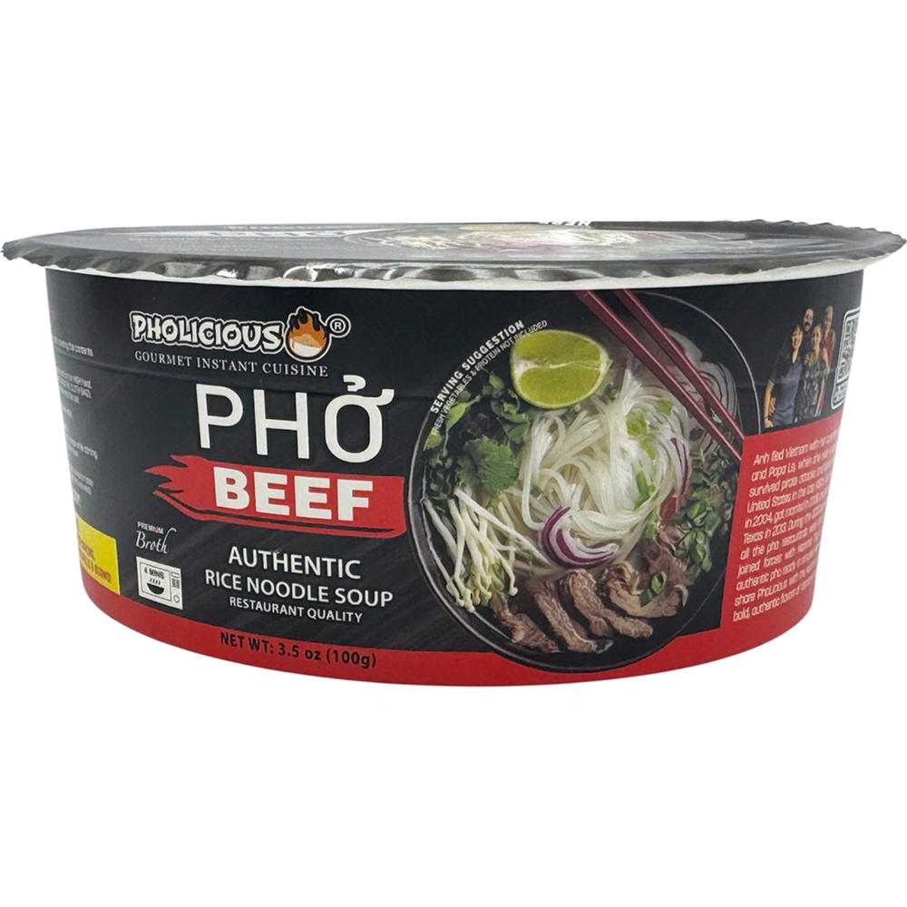 PhoLicious Beef Pho Instant Soup, 3.5 oz