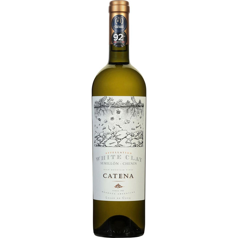 Catena White Clay Semillon Chenin Argentina White Wine, 750 mL