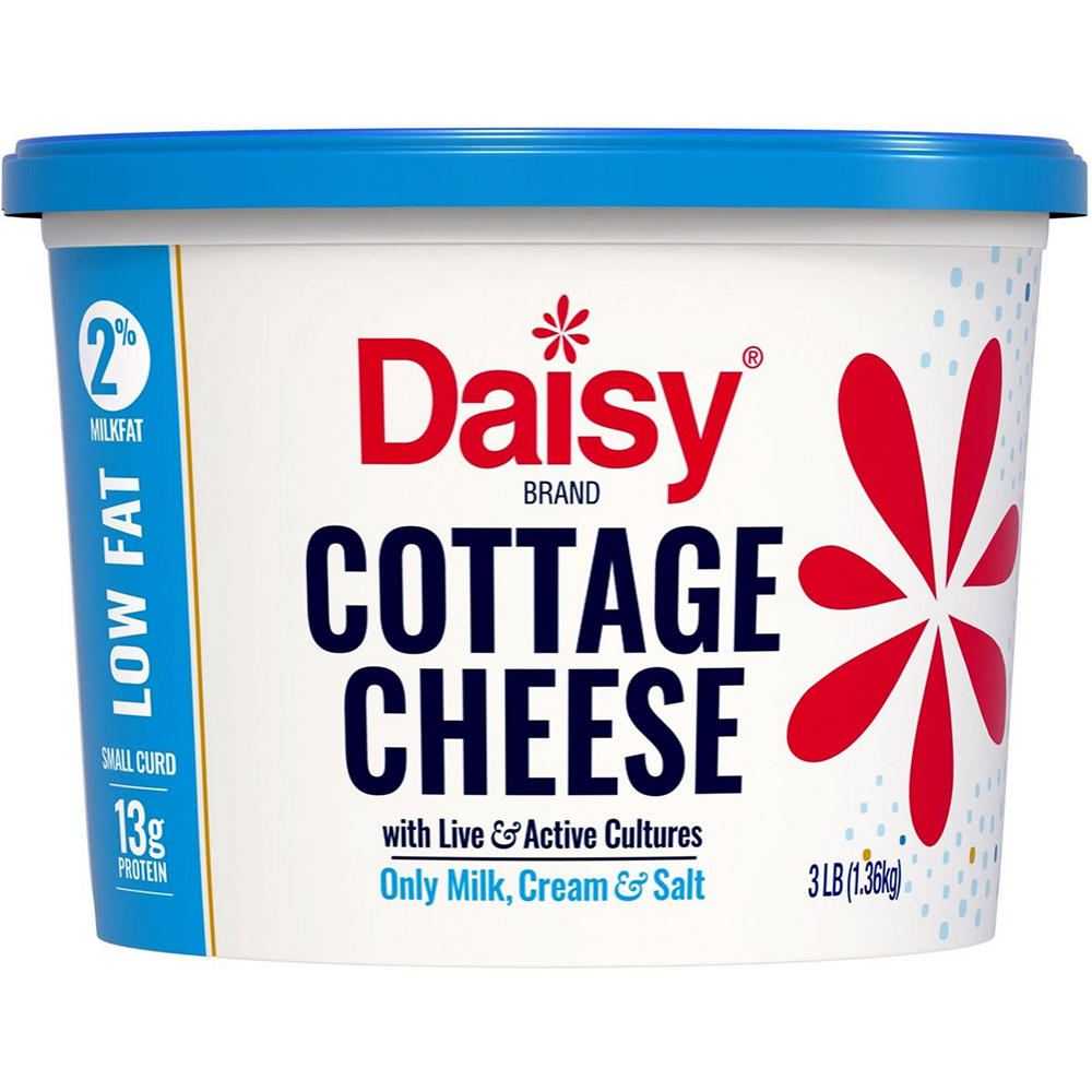 Daisy 2% Milkfat Low Fat Cottage Cheese, 48 oz