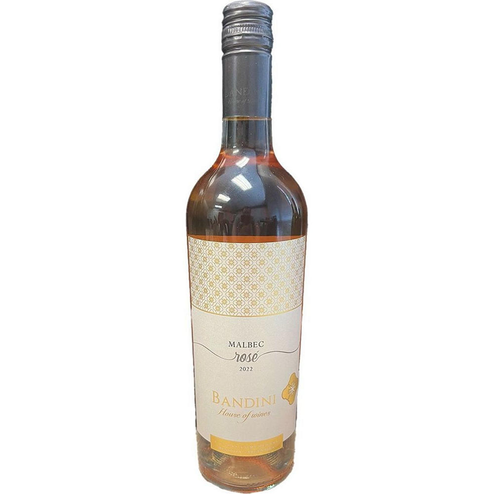 Bandini Melbec Rose Argentinian Wine, 750 mL