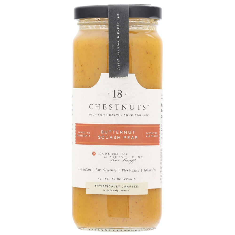 18 Chestnuts Butternut Squash Pear Soup, 16 oz