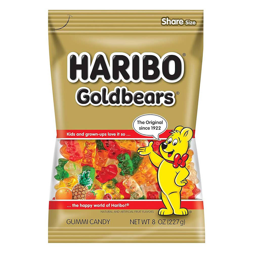 Haribo Goldbears Gummi Candy - Share Size, 8 oz