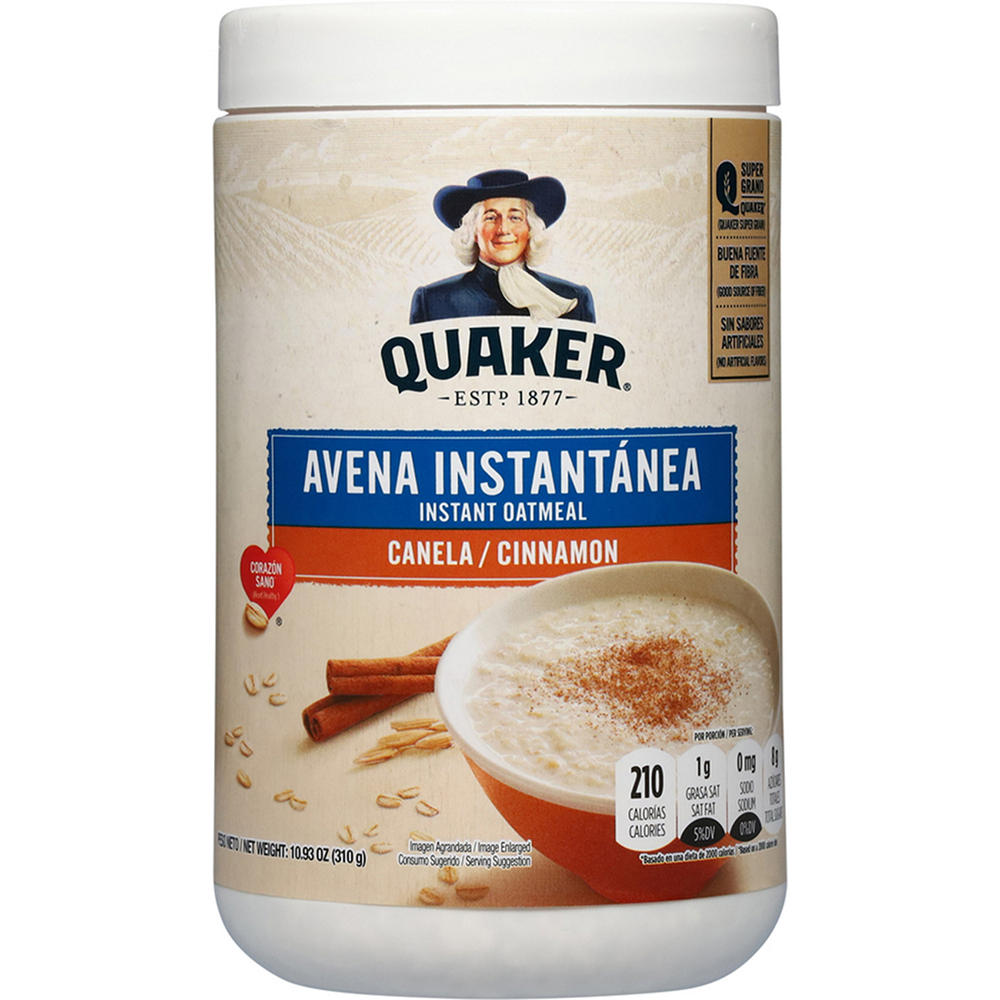 Quaker Cinnamon Instant Oatmeal, 10.93 oz