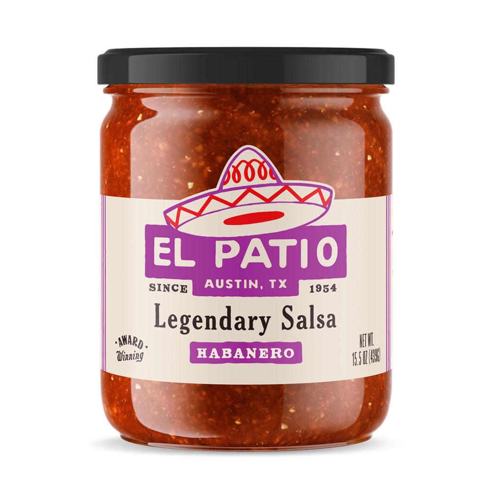 El Patio Habanero Legendary Salsa, 15.5 oz