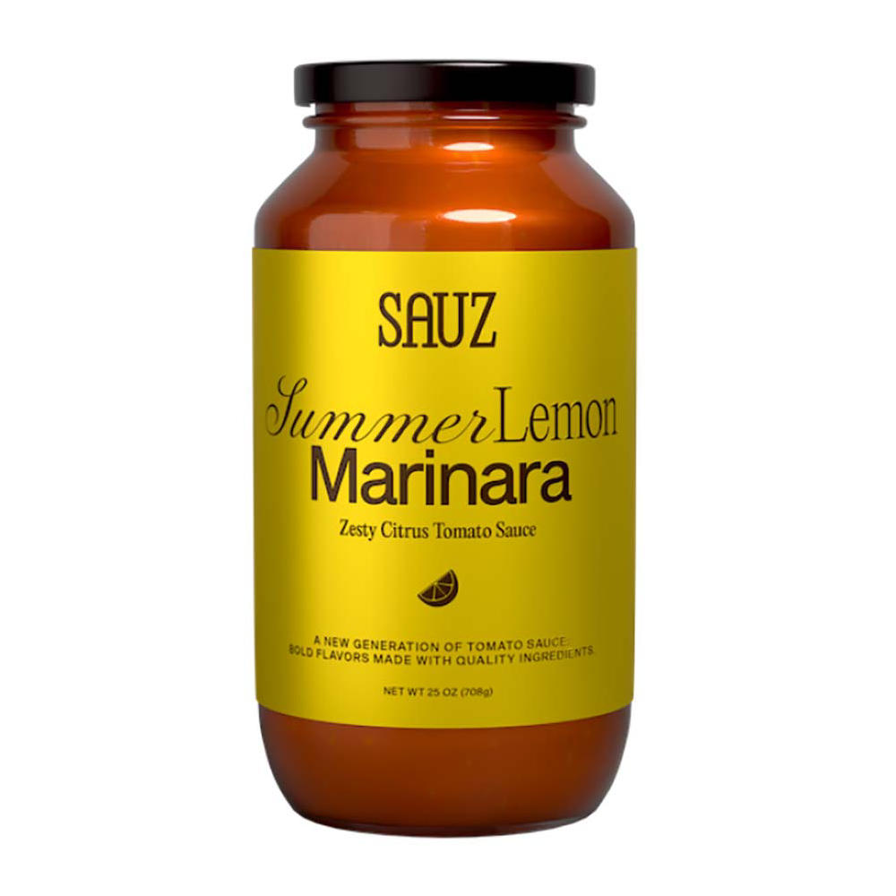 Sauz Summer Lemon Marinara Sauce, 25 oz
