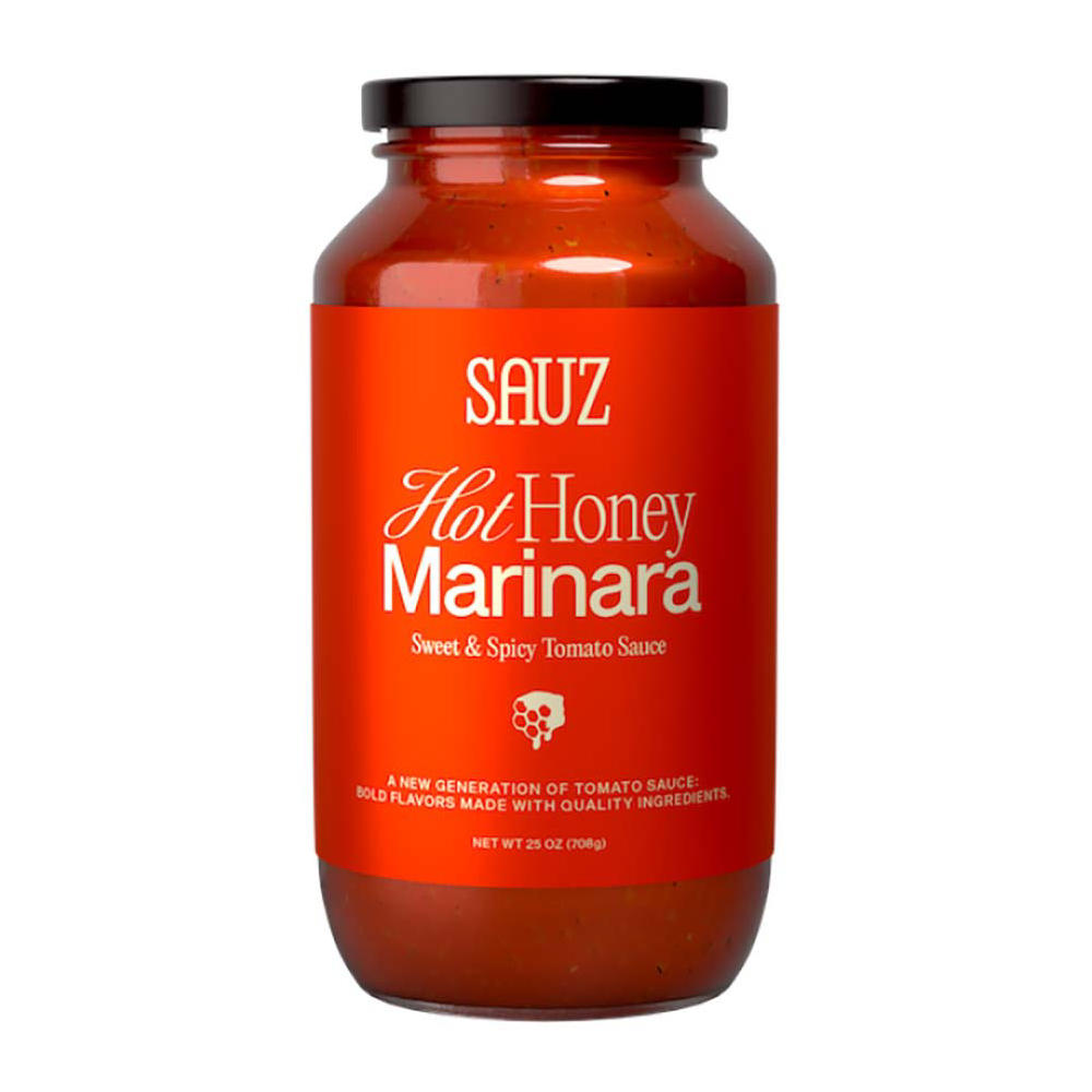Sauz Hot Honey Marinara Sauce, 25 oz