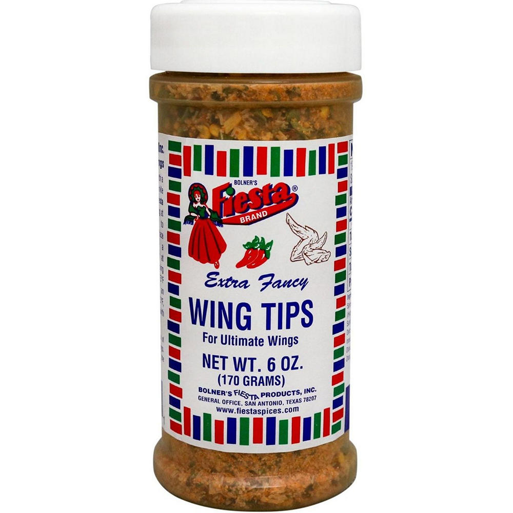 Bolner's Fiesta Wing Tips, 6 oz